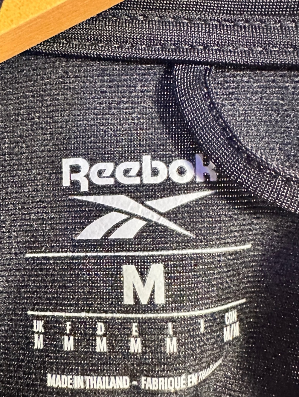 Reebok Men's Medium Athletic Track Jacket Black Pink Zip-Up Long Sleeve - Picture 6 of 13